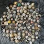 Mixed Random Imperfect Decorative Rhinestone, Pearl & Metal Craft Buttons Image 2