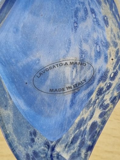 Lavorato A Mano Vintage Italian art glass