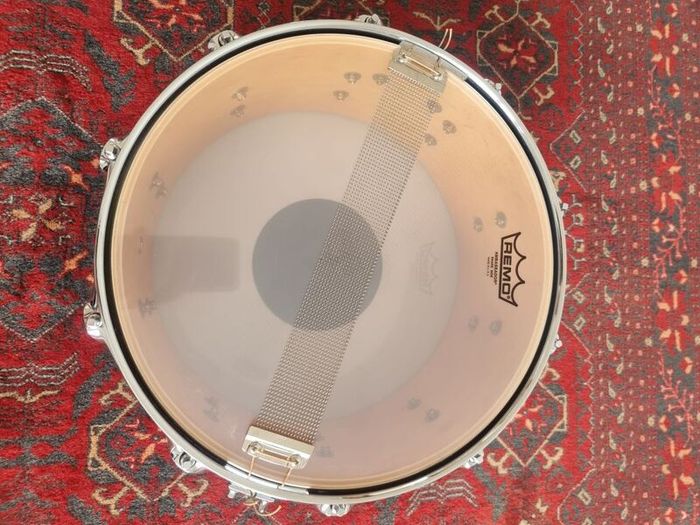 Yamaha Maple Custom Absolute Sea Blue ASD0106 Snare Drum 14 x 6.5