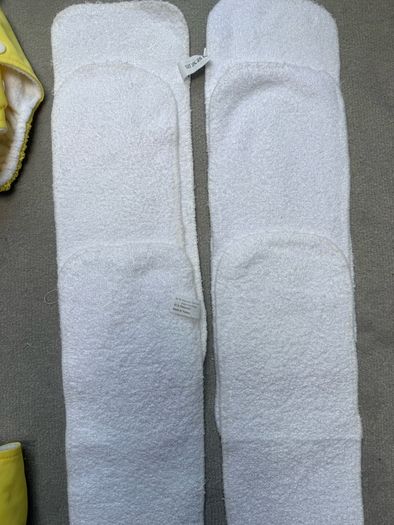 LittleLamb One Size Pocket Nappies 3 and 6 Bamboo Boosters