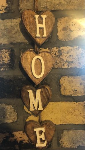 wooden sign