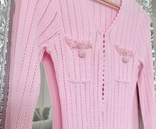 Self portrait mini knit dress