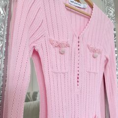 Self portrait mini knit dress
