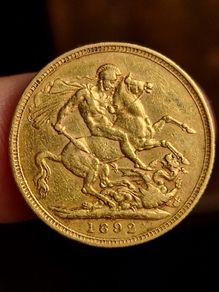 1892 Gold Sovereign. Cheapest on Adverts and Dublin!