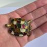 Brass Turtle Decorative Keepsake Hinged Trinket Box Image 6