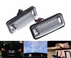 2PCS LED Number License Plate Light Lamp for Subaru Forester Impreza Legacy BRZ WRX XV Crosstrek TOYOTA FT86 GT86 Scion FR-S