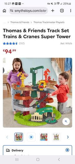 2 x thomas the tank engine track master train sets