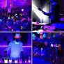 UV Black Lights, 72W 36 LED Par Light by Remote and DMX Disco Blacklight Spotlight for Glow Fluorescent Party DJ Disco Bar Stage Lighting Shows Image 5