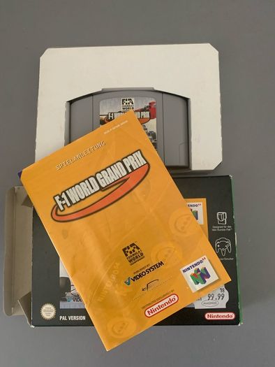 F1 World Grand Prix N64 Nintendo 64 Boxed