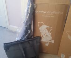 Quinny Zapp Flex Plus Stroller plus Carrycot and Changing Bag