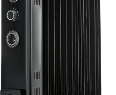Oil Filled Radiator 2500W with Thermostat & 24h Timer  11 Fin Portable Electric Heater 3 Heat Settings, Overheat & Tip Over Protection, Quiet for Home, Office and Any Room Radiator on Wheels