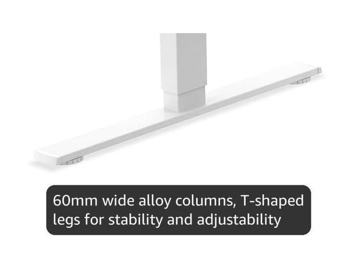 Electric Standing Desk 120x60cm Sit Stand Table Height Adjustable