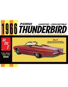 AMT 1328 1:25th scale 66 Ford Thunderbird Hardtop/Convertible Model kit
