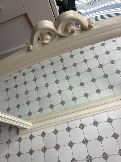 over mantel mirror