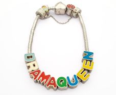 Heavy Vintage Y2K Sterling Silver Charm Bracelet