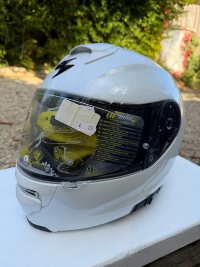 Never used motorbike helmets