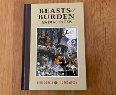 Beautiful hardback graphic novel beasts of burden Evan Dorkin Jill Thompson