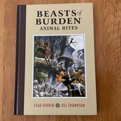 Beautiful hardback graphic novel beasts of burden Evan Dorkin Jill Thompson