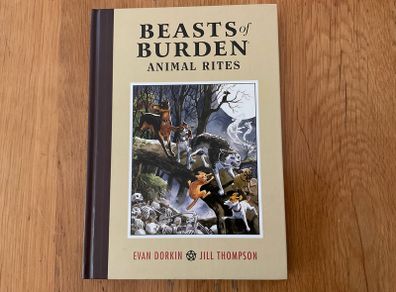 Beautiful hardback graphic novel beasts of burden Evan Dorkin Jill Thompson