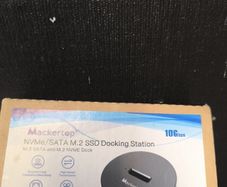 Nvme sata ssd  docking station