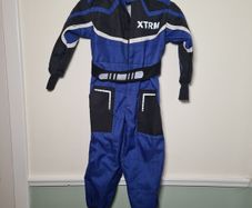 XTRM kids one piece kart suit motocross overalls Size small 5 to 6 year old