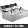 New fryer double 12L new 220v Image 9