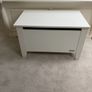 Mamas & Papas White Wooden Toy Box / Storage Trunk Image 2