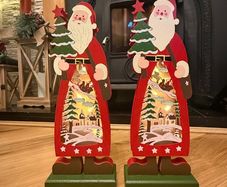 Santa Clauses Christmas decorations