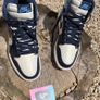 Get Chic Premium Jordan 1 Mid UNC Obsidians Image 2