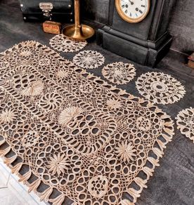 Crocheted bundle of 6