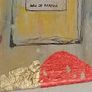 Framed Original Abstract Painting Chanel No. 5 Perfume Contemporary Art Painting  Original Gift Image 6