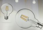 G95 Globe Bulb Filament Bulbs 8 cm Radius