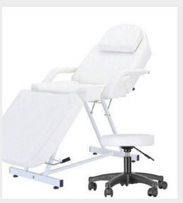 Balance Massage Treatment Therapy Tattooing Bed Chair with Stool