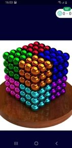 216 x 3mm multi coloured magnets