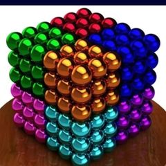 216 x 3mm multi coloured magnets