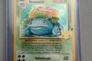 Venusaur Pokemon card celebrations
