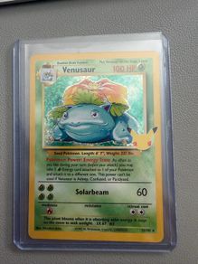 Venusaur Pokemon card celebrations