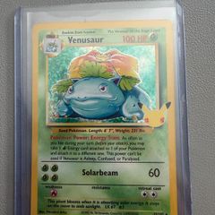 Venusaur Pokemon card celebrations