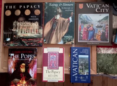 Six Papacy/Vatican Books