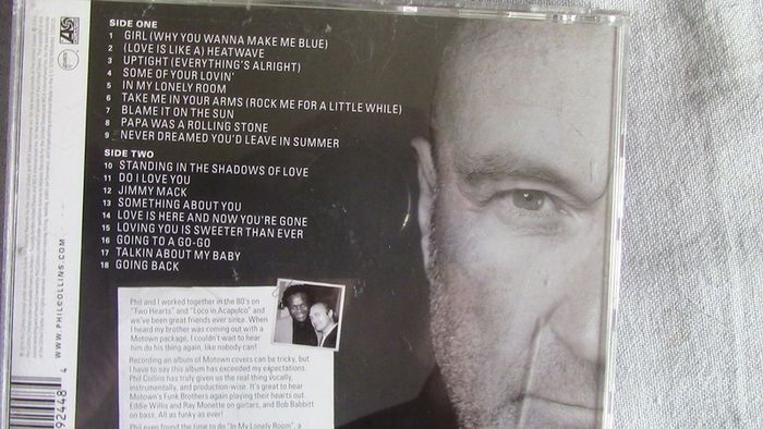 Phil Collins - Going Back CD