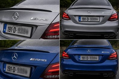 Mercedes AMG emblem - FREE POST