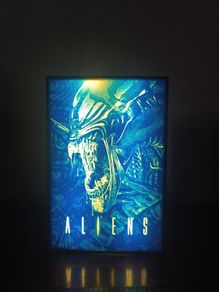 Aliens Lithophane Lightbox