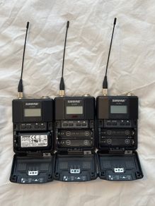 Shure ULXD One K Fifty One Bodypack Transmitters