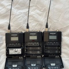 Shure ULXD One K Fifty One Bodypack Transmitters