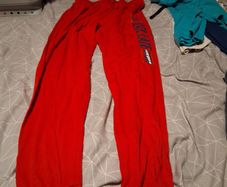 Late Late Toy Show red pyjama bottoms - size XS