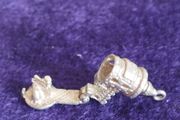 Vintage Sterling Silver Tower of London Charm Pendant.