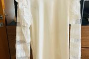 Pinko long sleeve white top