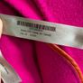 Uterque bright pink alpaca wool coat with belt XS Image 10