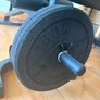 Weider Pro 490 DC Olympic Bench, Squat Rack, 20kg Olympic Bar & Weights Image 9