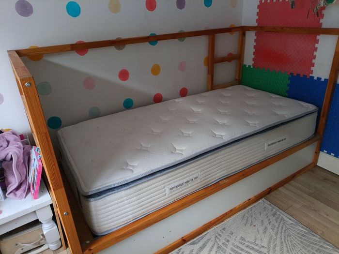 IKEA Kura reversible bed with orthopedic mattress